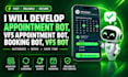 setup appointment booking bot,appointment bot,vfs appointment,vfs,booking bot
