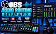 fix obs audio routing with goxlr, voicemeeter and rodecaster