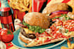 custom retro pop art food illustration