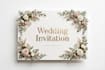 design luxury wedding invitation card, urdu shaadi card,