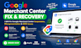 fix google merchant center suspension, misrepresentation and gmc issues
