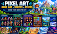 create pixel art, game art, sprites, and pixel game assets