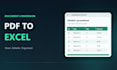convert PDF tables into clean editable excel spreadsheets
