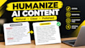 humanize and rewrite ai generated content