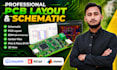 design professional pcb layout and schematic