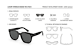 design industrial eyewear tech pack 3d cad model factory tech pack 3d rendring