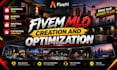 design, edit, fix mlo interiors, maps and props for fivem