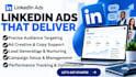 setup manage and optimize linkedin ads campaigns for b2b lead