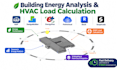 do building energy analysis, hvac load calculations in hap, designbuilder