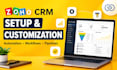 setup and customize your zoho CRM
