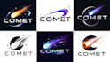 design a professional, space, galaxy, astronomy, cosmic, star comet  logo