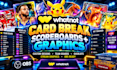 design custom whatnot card break scoreboards and stream graphics