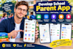 develop school parent app daycare parent control child tracking attendance app