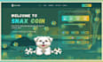 develop meme coin website crypto presale website ico crypto currency website
