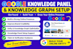 create and optimize google knowledge panel, knowledge graph and entity SEO