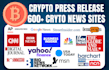 write crypto press release crypto press release distribution to top crypto sites