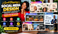 design instagram carousel, facebook carousel, linkedin post, instagram feed