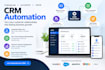 setup crm automations zoho