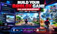 develop enitre roblox game, build full roblox game, roblox full game creation