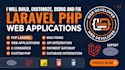 build, customize, debug and fix laravel PHP and typescript web applications