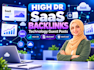 build high DR saas backlinks with technology guest posts