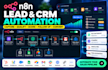 build n8n lead generation and CRM automation