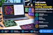 design custom pcb layout, schematic, gerber files and bom