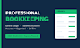 do professional accounting, bookkeeping and excel