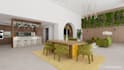 create 3d floor plan, house interior design, realistic room using homebyme