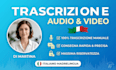 trascrizioni audio precise in italiano