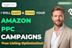 audit and optimize your amazon PPC campaigns, amazon ads campaign