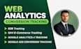 setup google analytics 4 ga4, conversion tracking and GTM