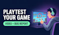 playtest your indie game with video feedback