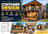 design premium container home design and 3d renders