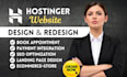 hostinger website design hostinger wordpress website hostinger website redesign