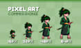 do 2d pixel sprite sheet, pixel art sprite sheet , pixel sprite sheet for you