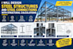 design steel structures and steel connections with structural calculation