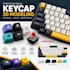 quality render keycap 3d model, cherry mx keycap, mechanical keyboard and layout