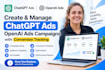 create and manage chatgpt ads openai ads campaigns with conversion tracking