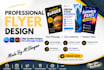 design unique and creative flyer designs