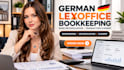 do german lexoffice bookkeeping bank reconciliation transaction cleanup