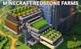 build custom minecraft redstone farms automatic survival maps spawn maps cattle