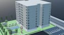 turn e57 rcp lidar point cloud data, revit bim model up, lod 300  lod 400