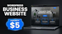 build a wordpress business website