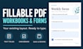 convert your existing workbook or form into a fillable PDF