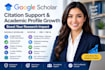 increase google scholar citations, h index, eb1 eb1a eb2 niw