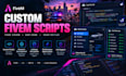 develop custom fivem gta 5 rp scripts jobs business missions and gameplay system