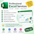 excel data entry , formatting cleaning, and reporting
