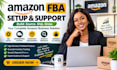 amazon fba setup dropshipping inventory management product research shipment