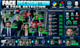 build ai face recognition, face detection and opencv python system